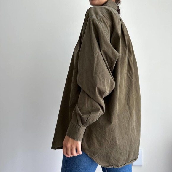 Vintage Ralph Lauren Cotton Button Down Shirt - Picture 6 of 8